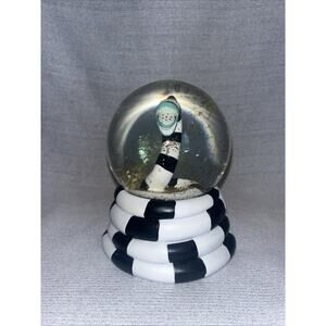 Beetlejuice | Snow Globe Gold Glitter | Sandworm | 5 Inch | Used